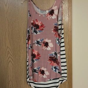 Floral tank top